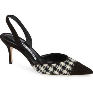 Carolyne Slingback Houndstooth